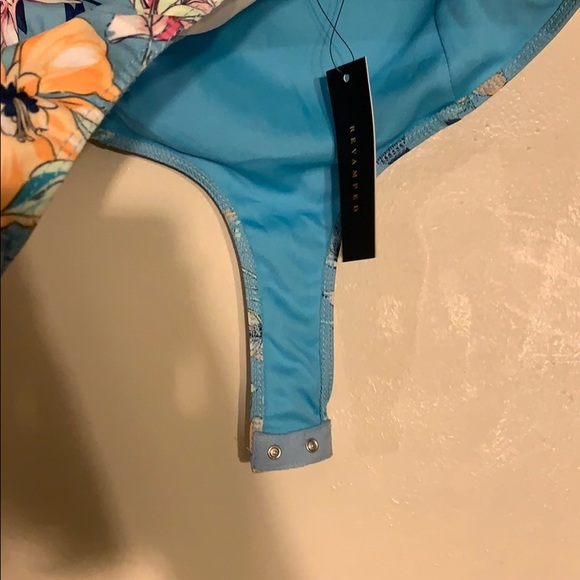 strapless floral body suit - Picture 7 of 7